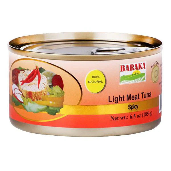 Baraka Spicy Light Tuna – 185 g