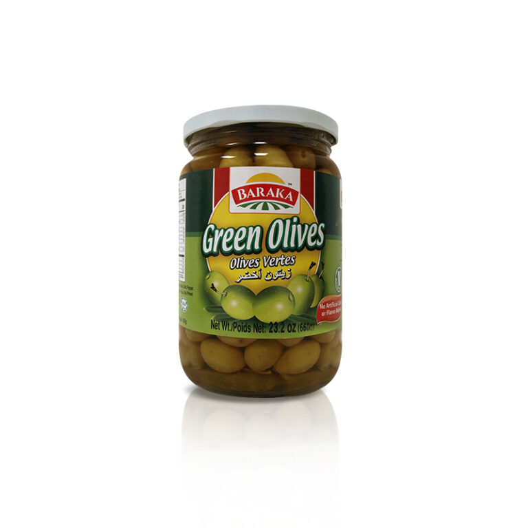 Baraka Green Olives – 660 g
