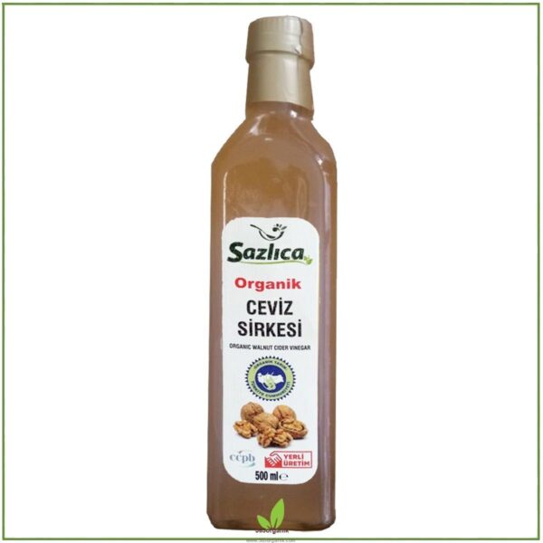Sazlıca Organic Walnut Vinegar – 500 ml
