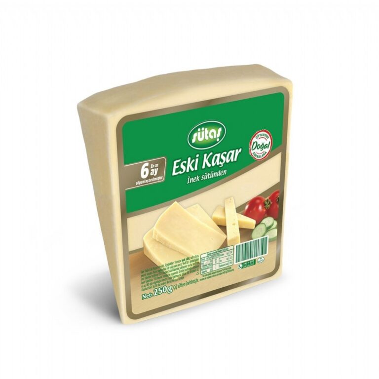 Sütaş Eski Kaşar / Aged Kashkaval Cheese – 250 g
