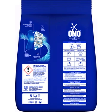 Omo Powder Laundry Detergent for Whites – 6 kg