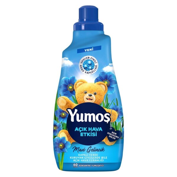 Yumoş Blue Poppy Fabric Softener – 1440 ml