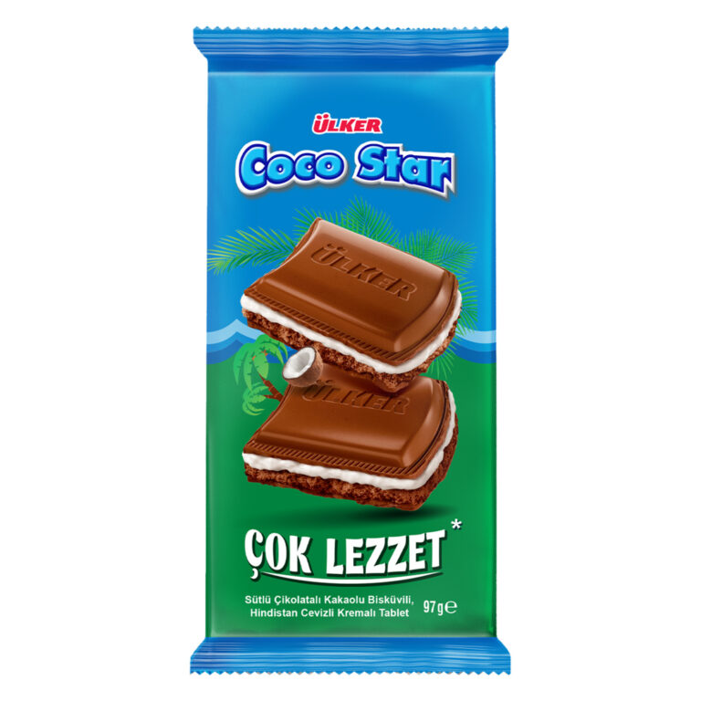 Ülker Cocostar Coconut Chocolate – 97 g