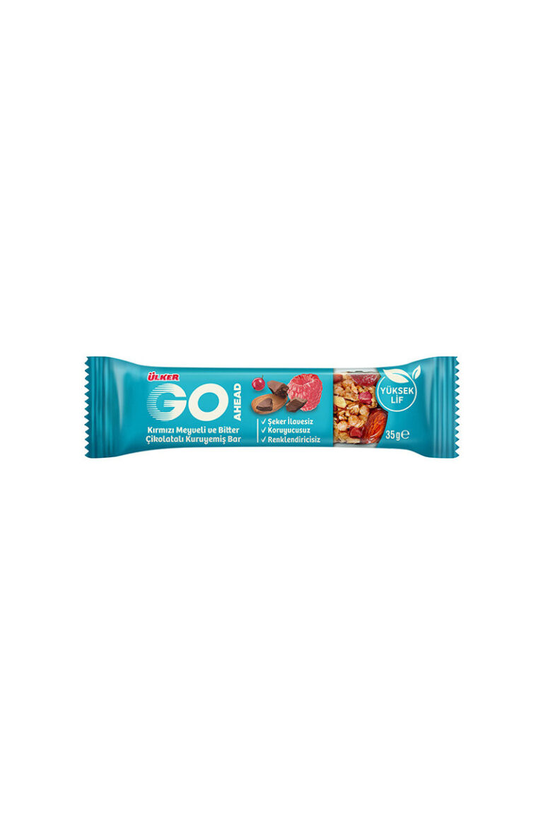 Ülker Go Ahead Red Fruit & Nut Bar – 35 g