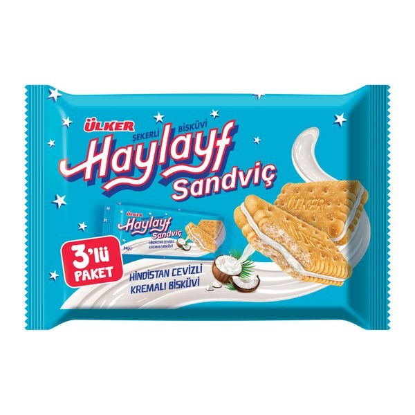 Ülker Haylayf Coconut Biscuits – 252 g