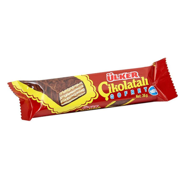 Ülker Sütlü Çikolatalı Gofret / Milk Chocolate Wafer – 36 g