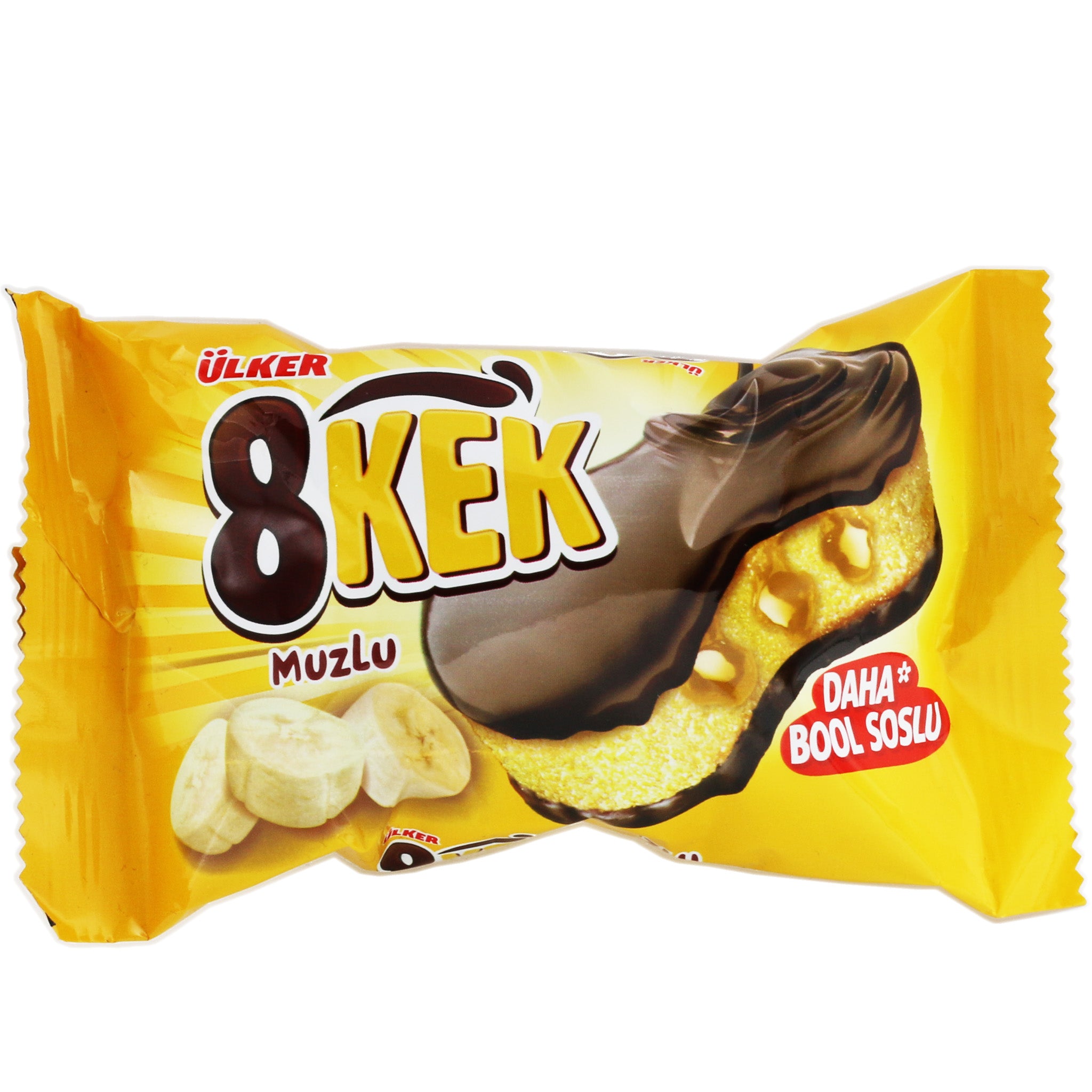 Ülker Dankek 8 Kek Banana Cake – 55 g Ülker Dankek 8 Kek Banana Cake – 55 g