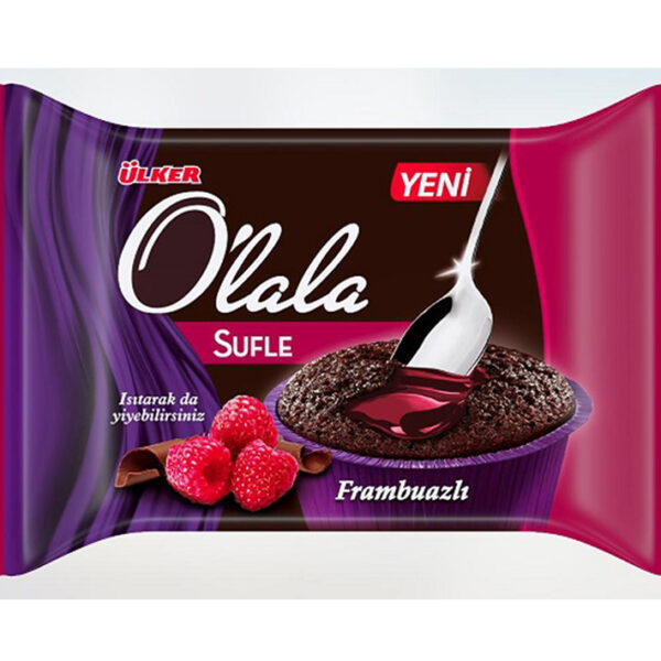 Ülker Olala Raspberry Soufflé Cake – 70 g