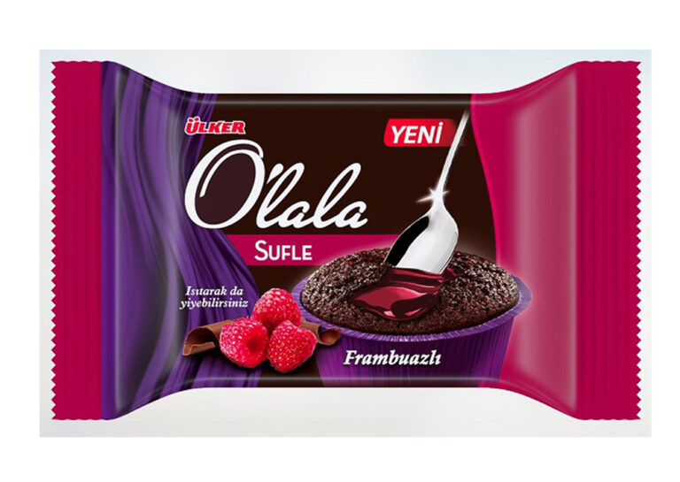 Ülker Olala Raspberry Soufflé Cake – 70 g