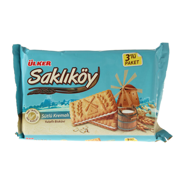 Ülker Saklıköy Milk Cream Biscuits – 264 g