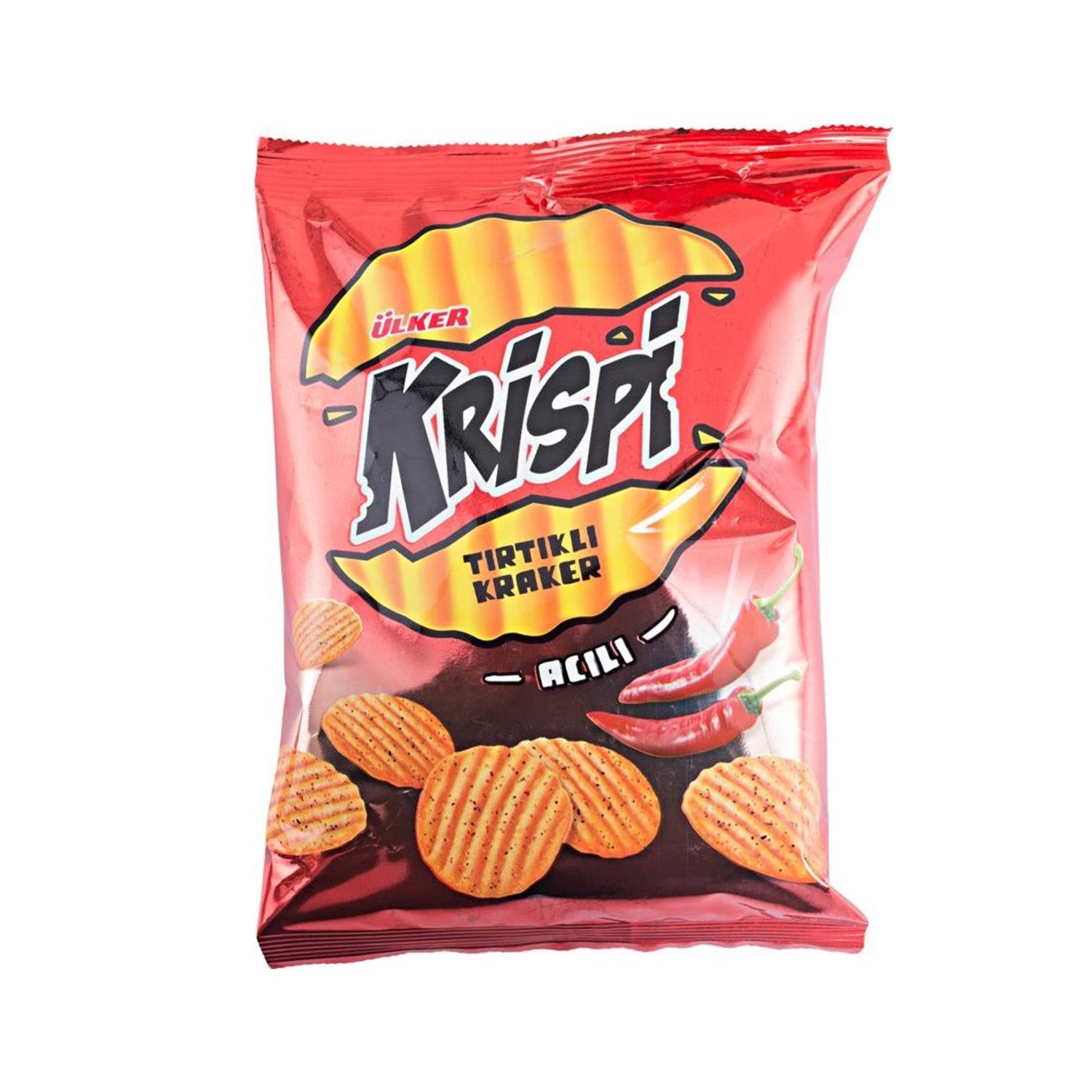 Ülker Krispi Acılı Kraker / Krispi Hot Crackers – 48 g Ülker Krispi Acılı Kraker / Krispi Hot Crackers – 48 g