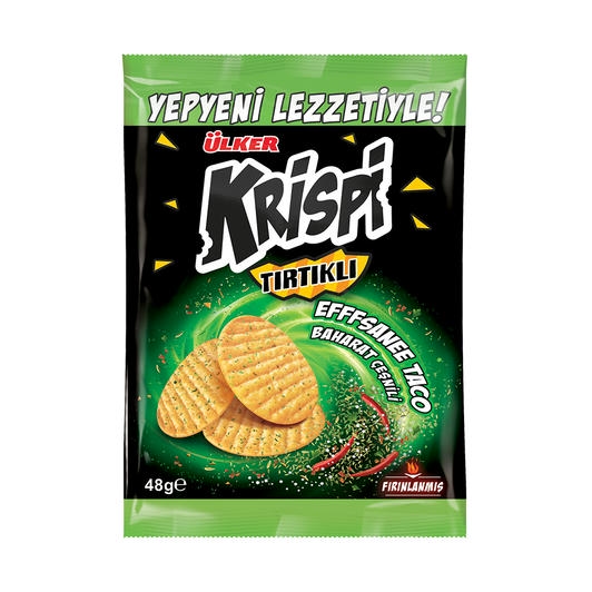 Ülker Krispi Spicy Crackers – 48 g