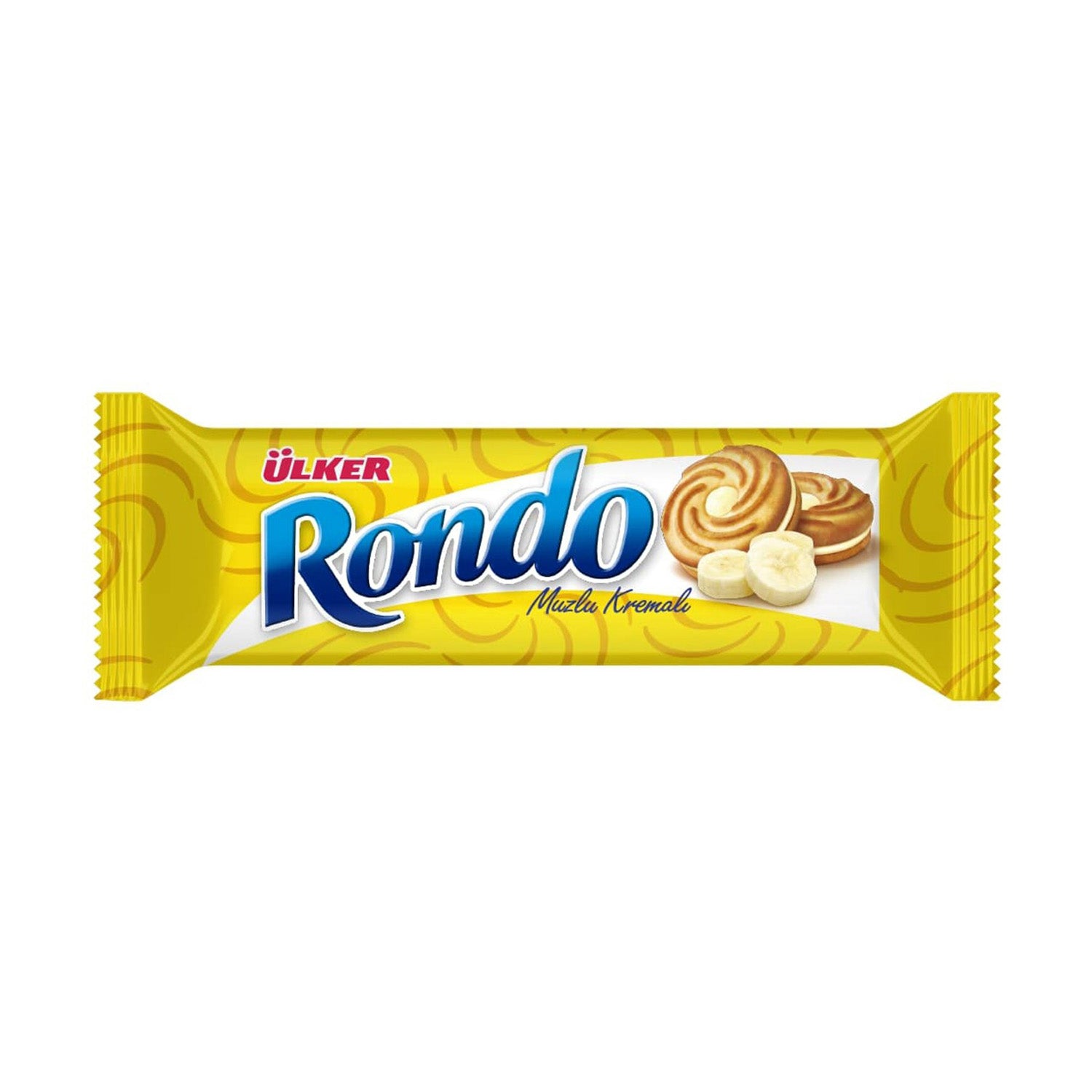 Ülker Rondo Muzlu Bisküvi / Rondo Banana Sandwich Biscuits – 61 g Ülker Rondo Muzlu Bisküvi / Rondo Banana Sandwich Biscuits – 61 g