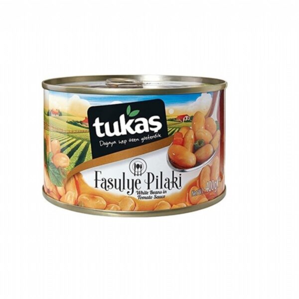 Tukaş White Beans in Sauce – 400 g