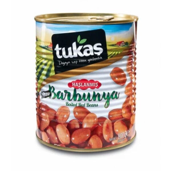 Tukaş Haşlanmış Barbunya / Boiled Red Beans – 800 g