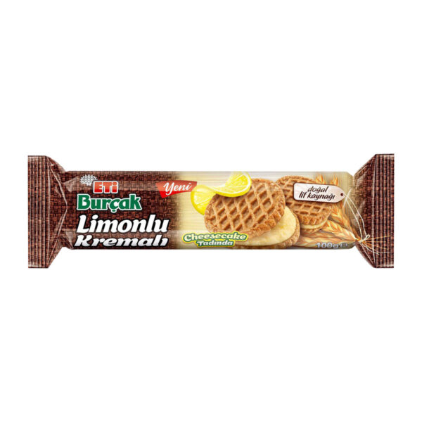 Eti Burçak Lemon Cheesecake Biscuits – 100 g
