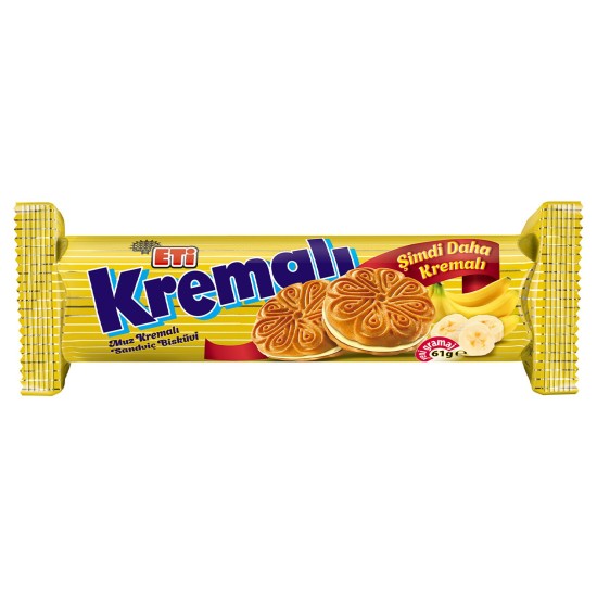 Eti Banana Cream Biscuits – 61 g
