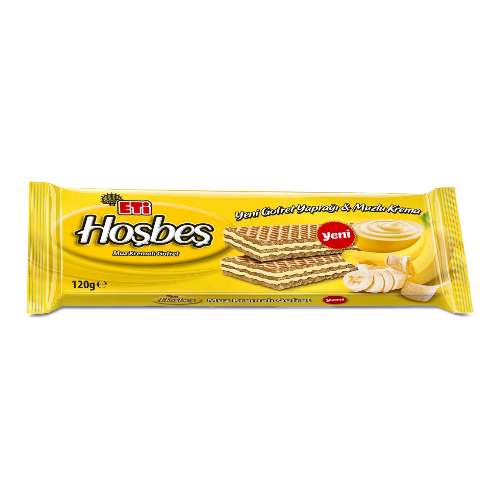 Eti Hoşbeş Banana Wafers – 120 g