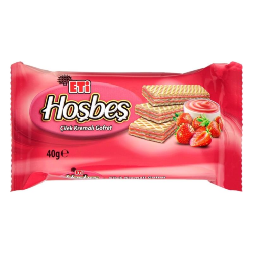 Eti Hoşbeş Strawberry Wafers – 40 g