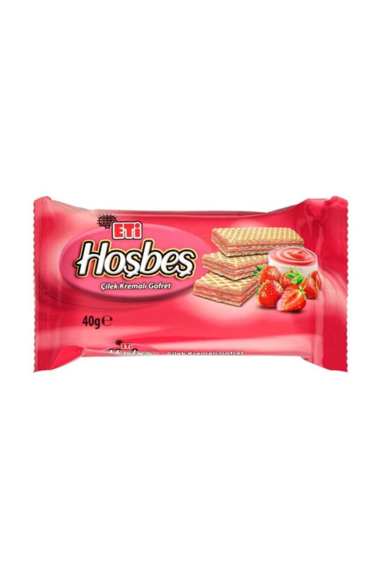 Eti Hoşbeş Strawberry Wafers – 40 g