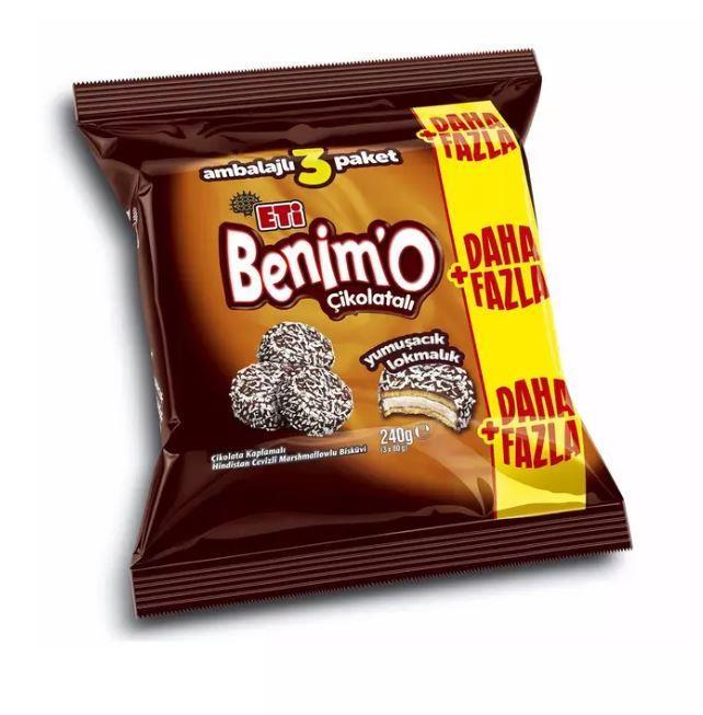 Eti Benim'O Biscuits – 3-pack / 240 g