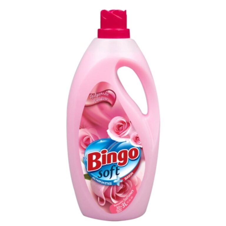 Bingo Soft Rose Fabric Softener – 3 L
