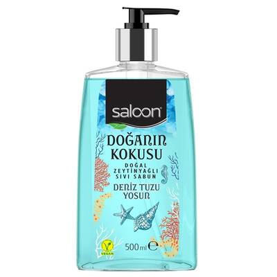 Saloon Sea Salt & Moss Liquid Soap – 500 ml