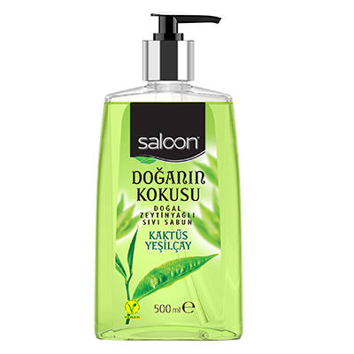 Saloon Cactus & Green Tea Liquid Soap – 500 ml