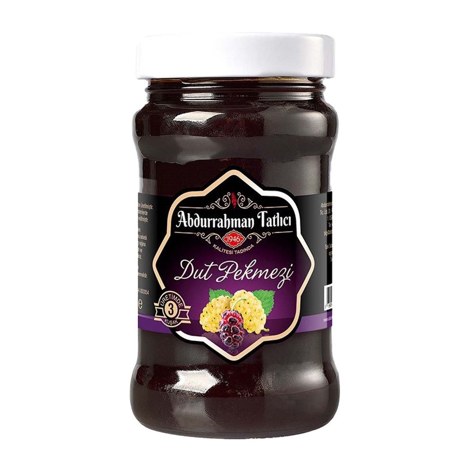 A. Tatlıcı Dut Pekmezi / Mulberry Molasses – 800 g A. Tatlıcı Dut Pekmezi / Mulberry Molasses – 800 g
