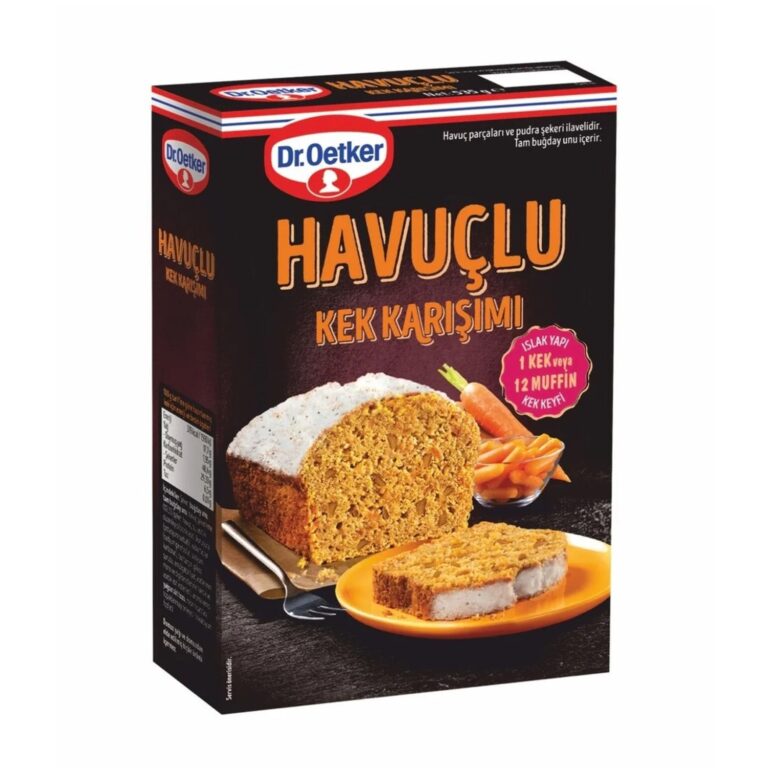 Dr. Oetker Havuçlu Kek Karışımı / Carrot Cake Mix – 496 g