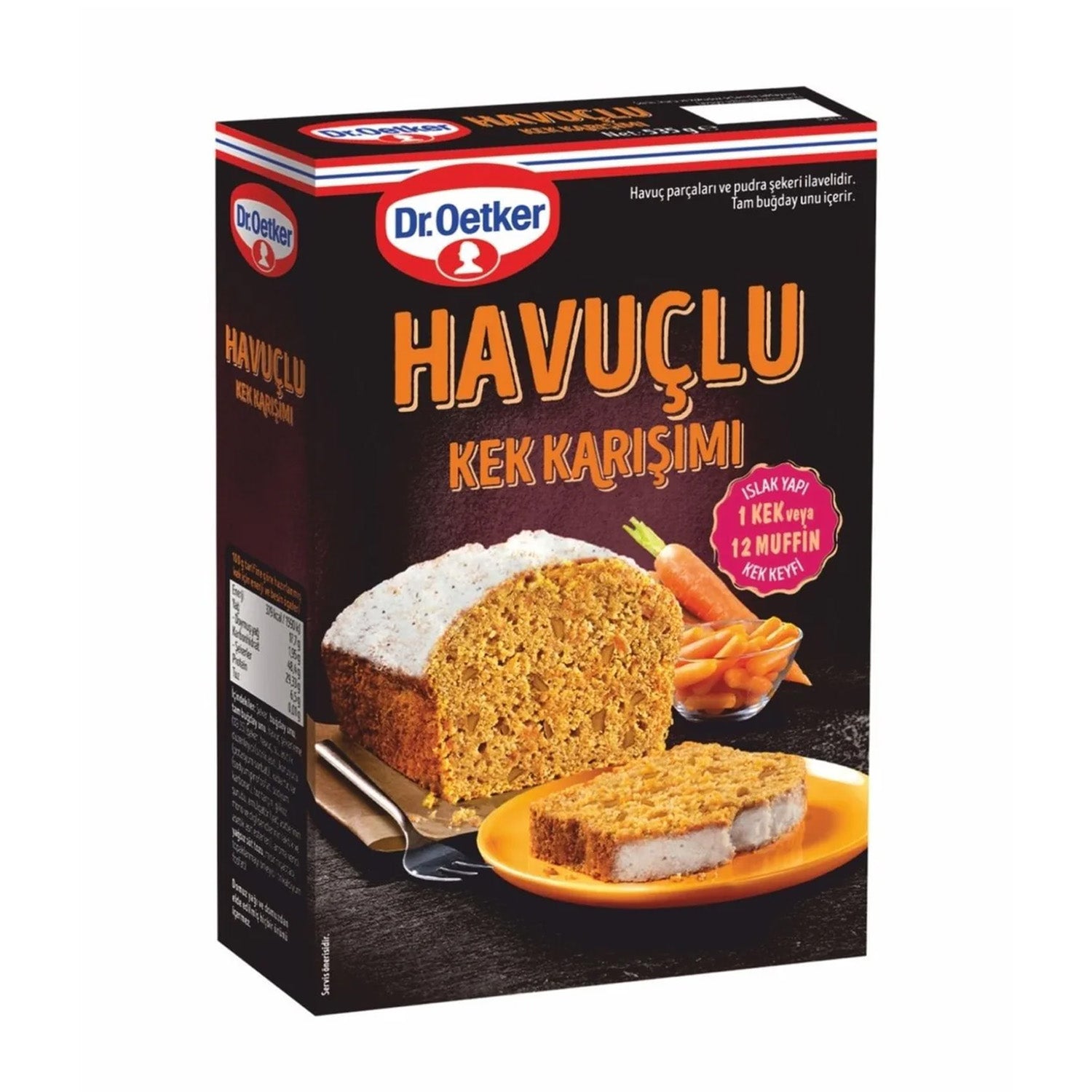 Dr. Oetker Havuçlu Kek Karışımı / Carrot Cake Mix – 496 g Dr. Oetker Havuçlu Kek Karışımı / Carrot Cake Mix – 496 g