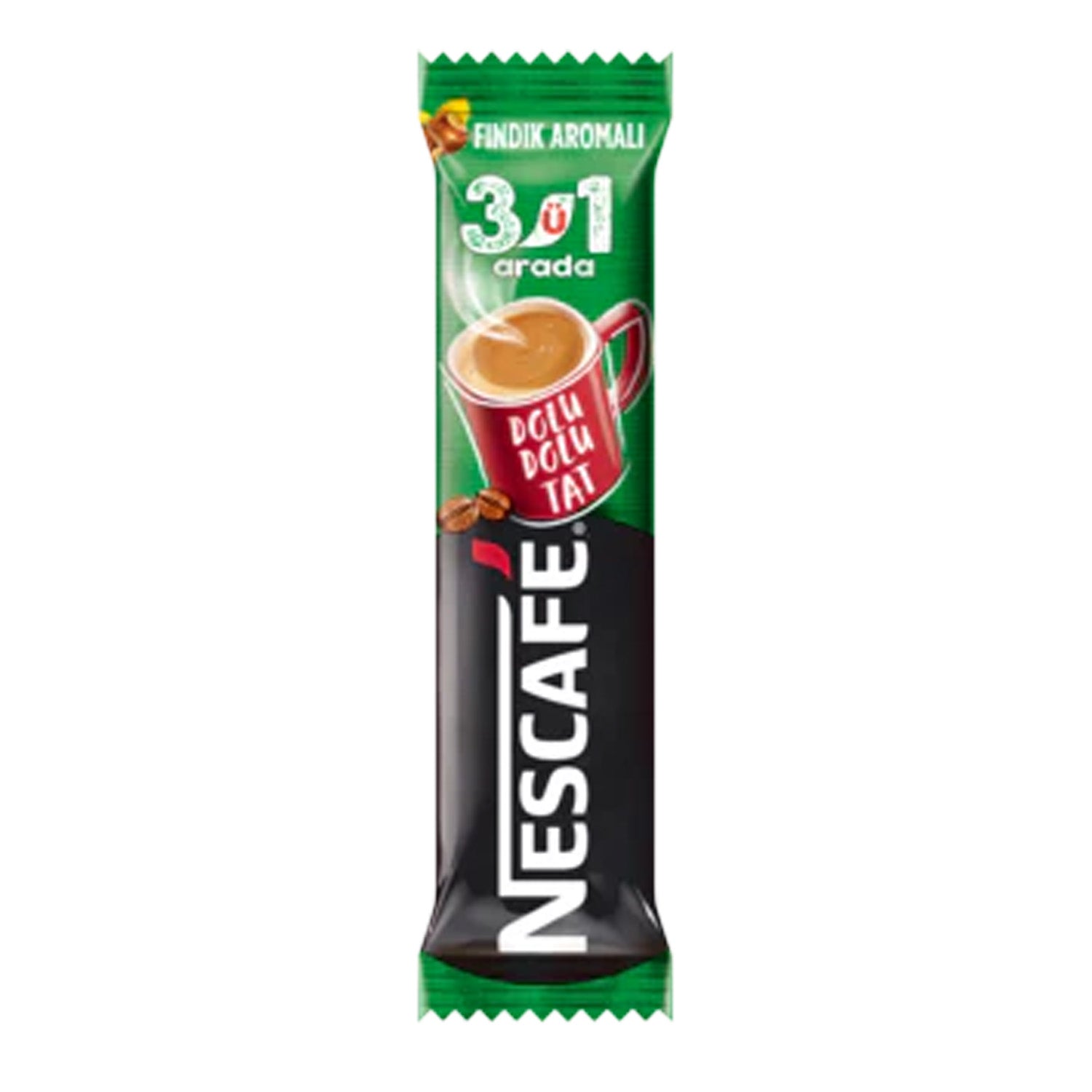 Nescafe 3'ü 1 Arada Fındıklı Kahve / 3 in 1 Hazelnut Instant Coffee – 17 g Nescafe 3'ü 1 Arada Fındıklı Kahve / 3 in 1 Hazelnut Instant Coffee – 17 g