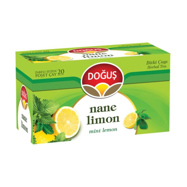 Doğuş Nane Limon Çayı / Mint and Lemon Tea – 20 tea bags