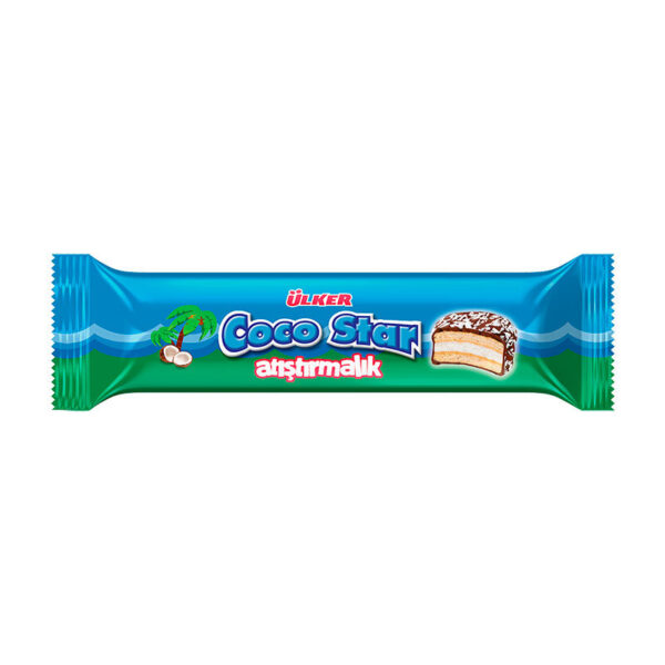 Ülker Cocostar Coconut Chocolate Bites – 66 g