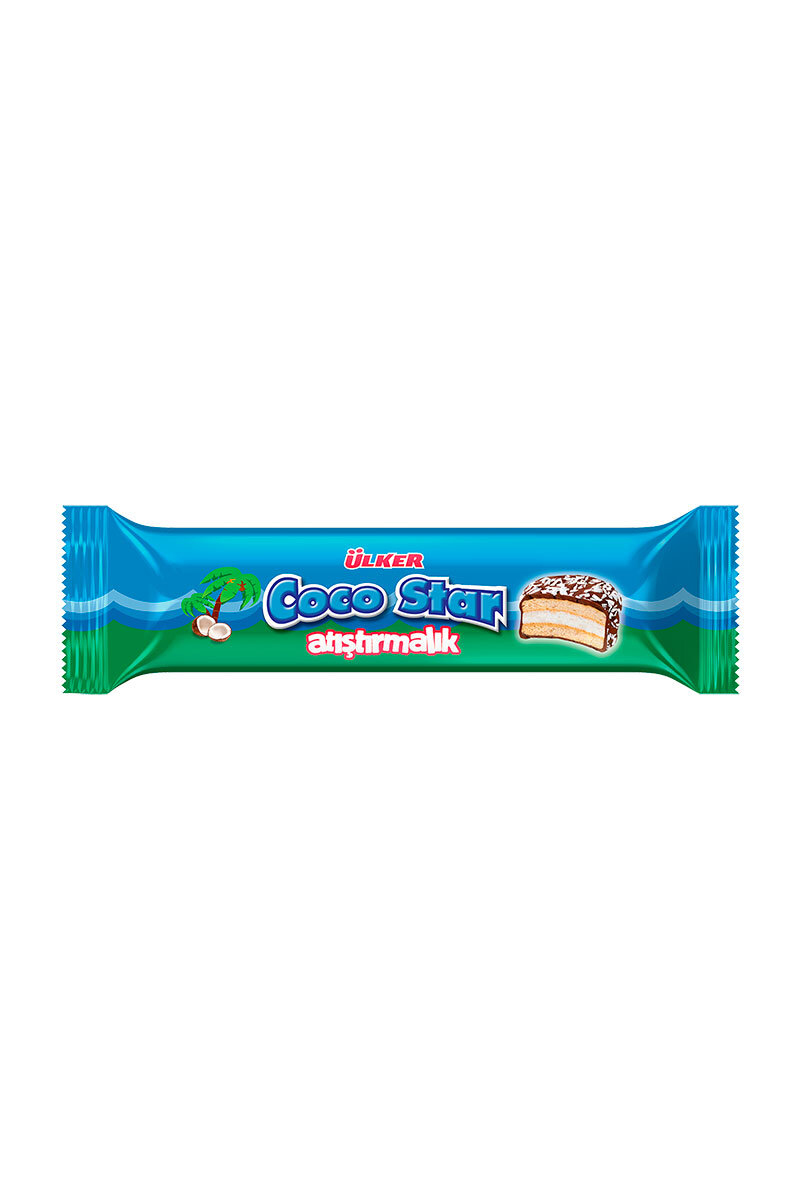 Ülker Cocostar Coconut Chocolate Bites – 66 g Ülker Cocostar Coconut Chocolate Bites – 66 g