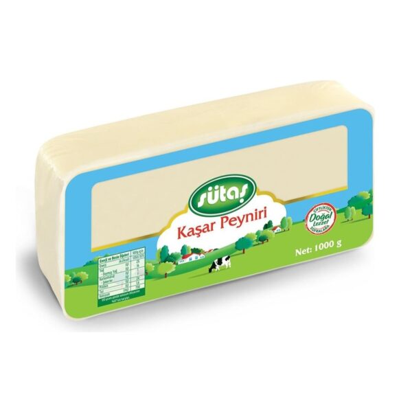 Sütaş Kaşar Peyniri / Kashkaval Cheese – 1 kg