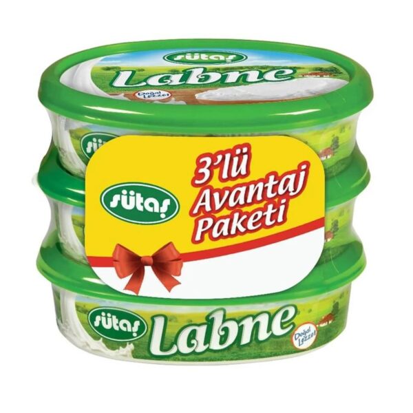 Sütaş Labne / Labneh (3 Pack) – 3 × 180 g