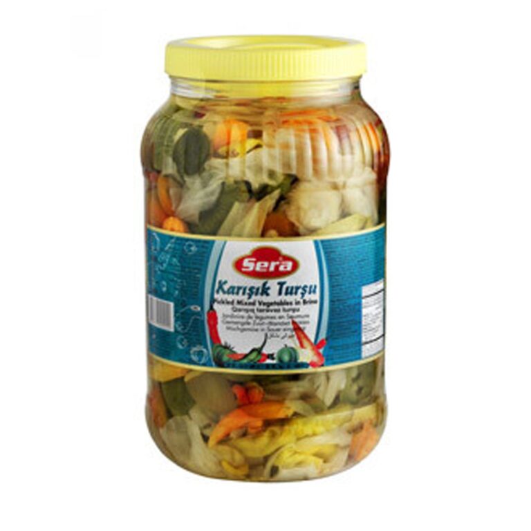 Sera Karışık Turşu / Mixed Pickles, Plastic Tub – 3 kg