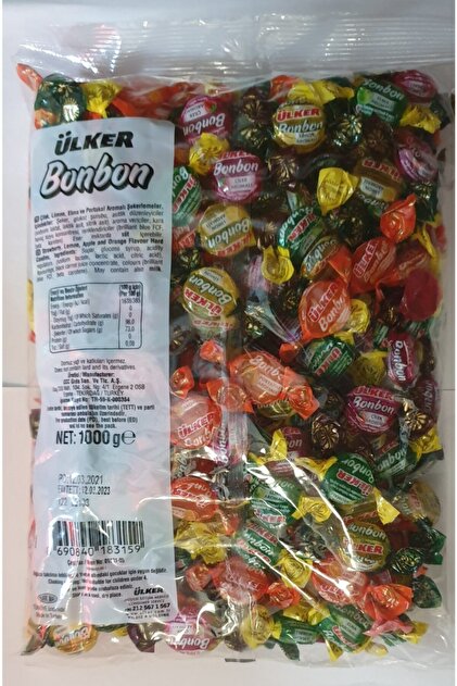 Ülker Bonbon Fruit Candy – 1 kg