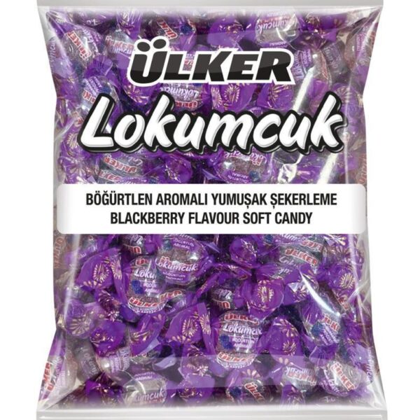 Ülker Lokumcuk Blackberry Soft Candy – 1 kg