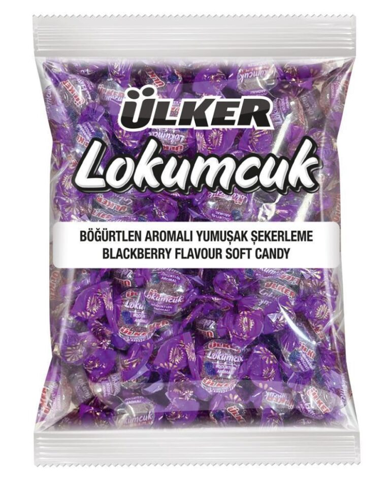 Ülker Lokumcuk Blackberry Soft Candy – 1 kg