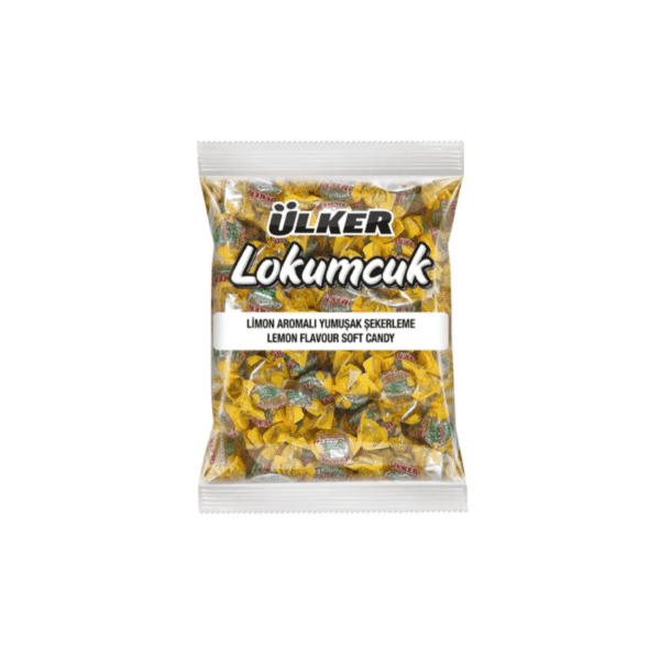 Ülker Lokumcuk Lemon Soft Candy – 1 kg