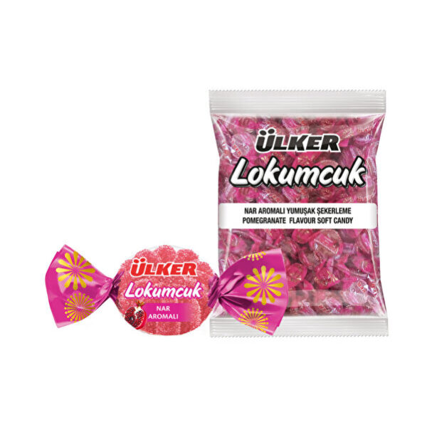 Ülker Lokumcuk Pomegranate Soft Candy – 1 kg