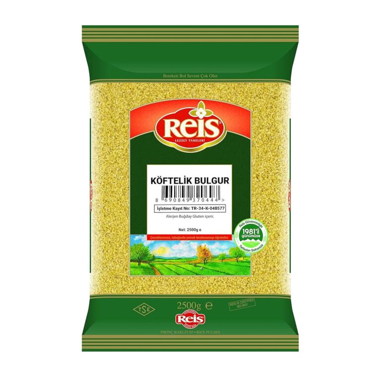 Reis İnce Köftelik Bulgur / Fine Bulgur – 2.5 kg