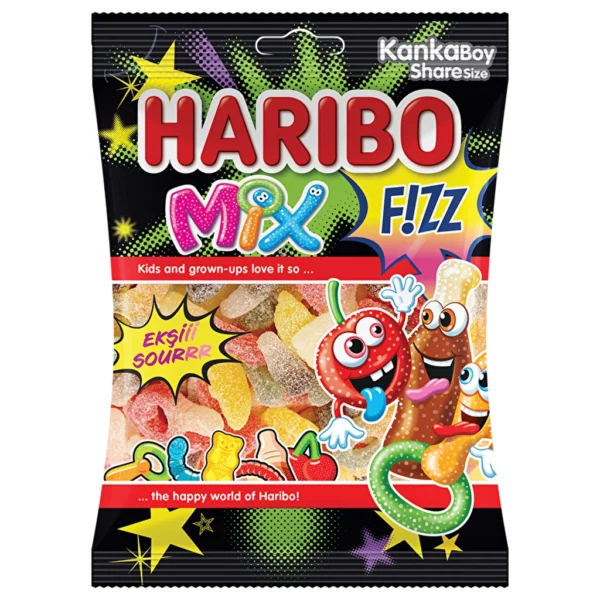 Haribo Fizz Mix – 70 g