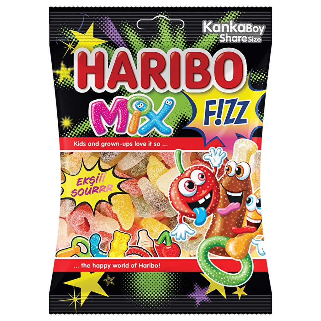 Haribo Fizz Mix – 70 g Haribo Fizz Mix – 70 g