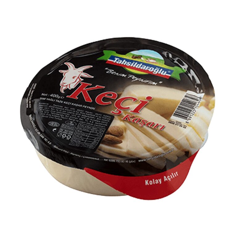 Tahsildaroğlu Keçi Kaşar Peyniri / Goat Kashkaval Cheese – 350 g