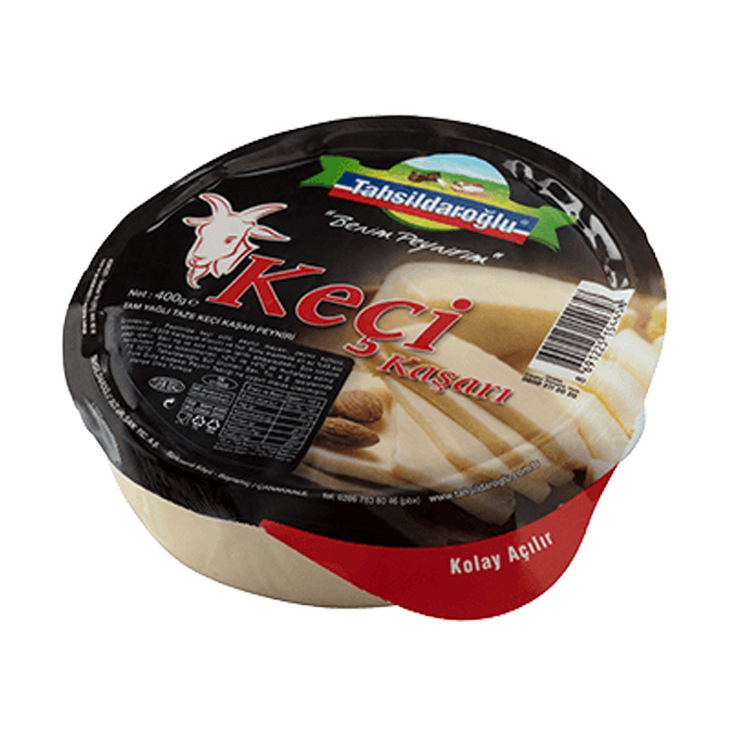 Tahsildaroğlu Keçi Kaşar Peyniri / Goat Kashkaval Cheese – 350 g Tahsildaroğlu Keçi Kaşar Peyniri / Goat Kashkaval Cheese – 350 g
