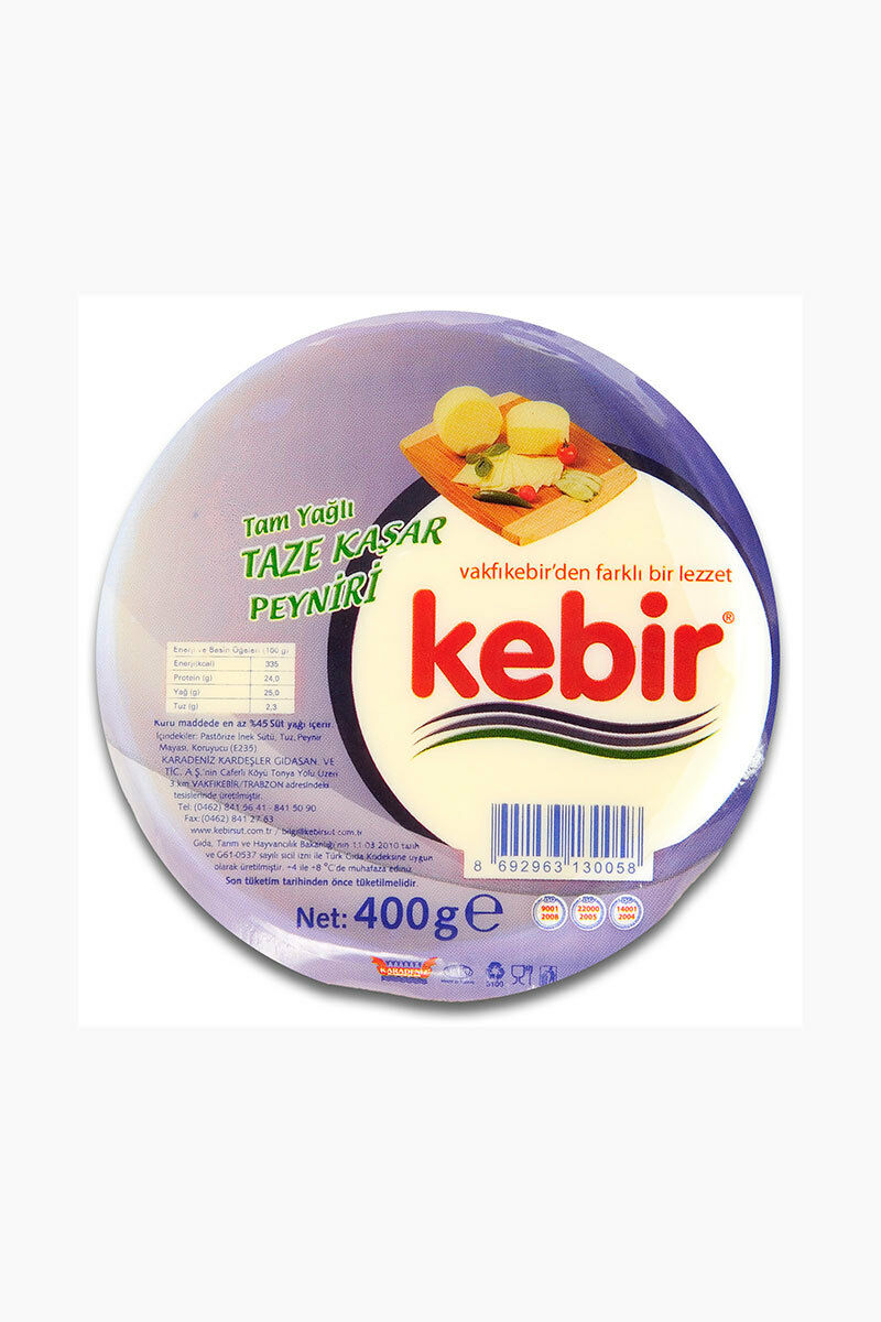 Kebir Kaşar / Kashkaval Cheese – 400 g Kebir Kaşar / Kashkaval Cheese – 400 g