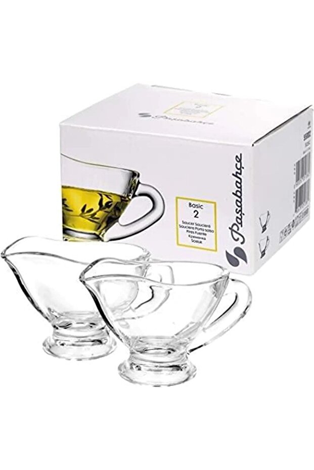 Paşabahçe Sauce Boats, Model 55002 – 2 pieces